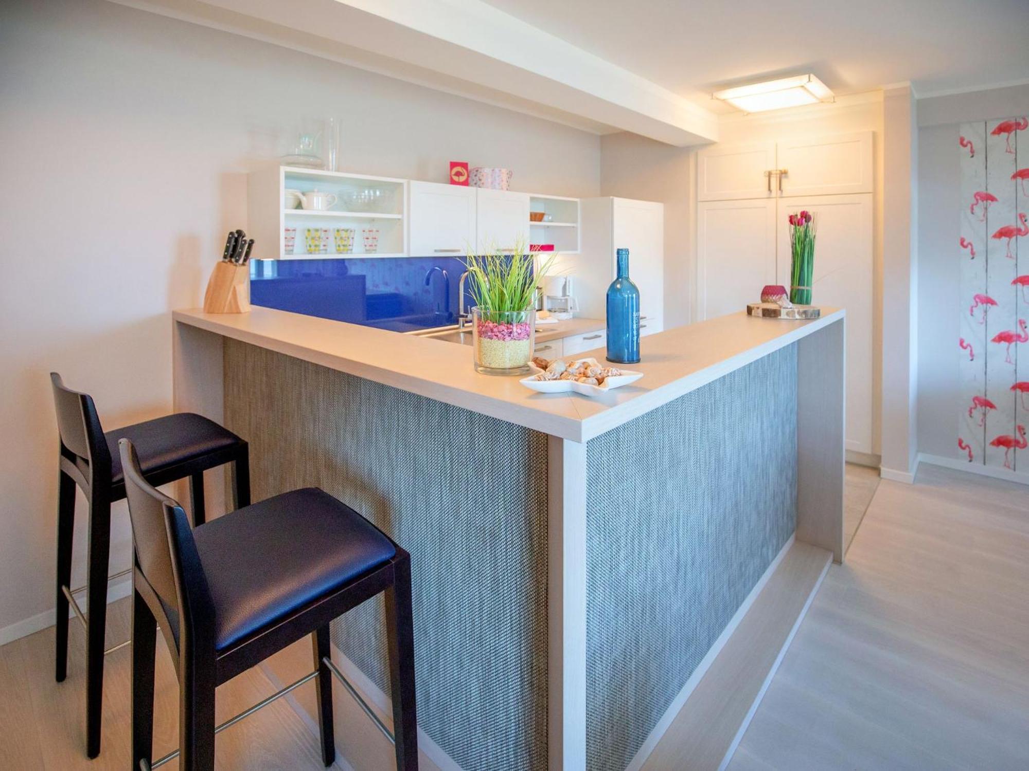 Duenenresidenz Prora - Ferienwohnung Mit Meerblick, 2 Schlafzimmern, Sauna Und Balkon Np-404 Binz Eksteriør billede